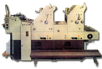 DOUBLE COLOUR OFFSET PRINTING MACHINE